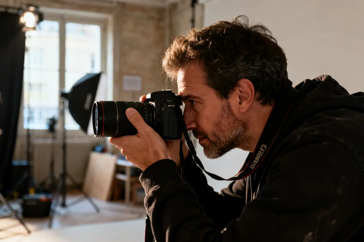 Vincent Cordier réalisateur, photographe et monteur talentueux