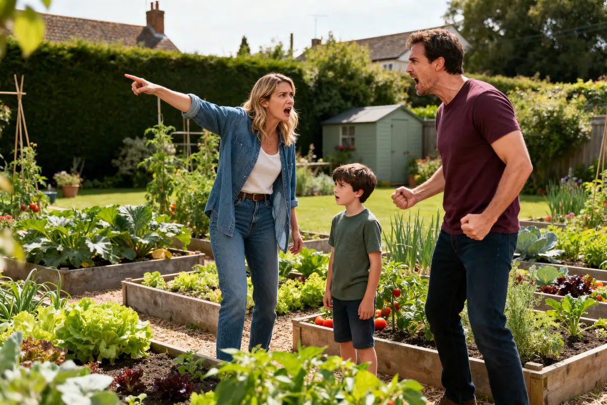 La famille et le potager : théâtre, humour et critique à voir !